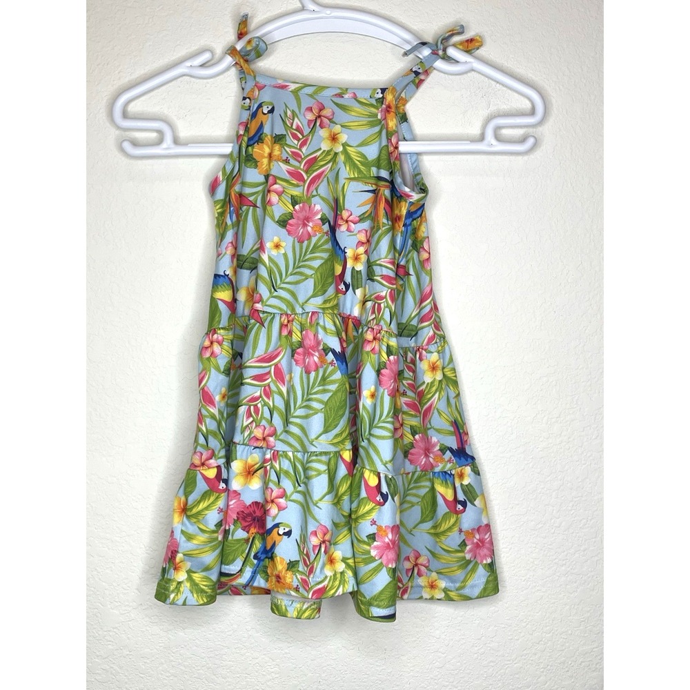 Tommy Bahama Girls dress Toddler 3T Sundress Tropical Beach Floral Vacation - Picture 3 of 8